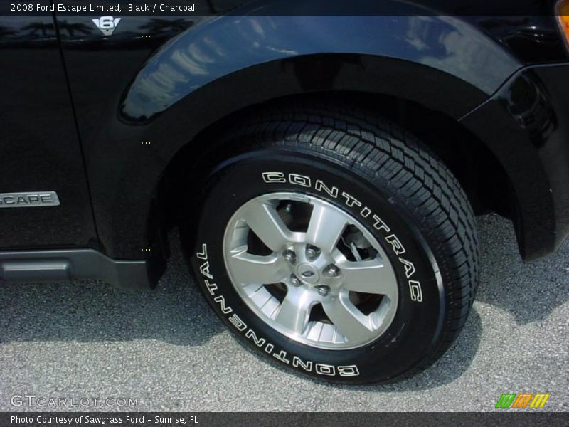 Black / Charcoal 2008 Ford Escape Limited