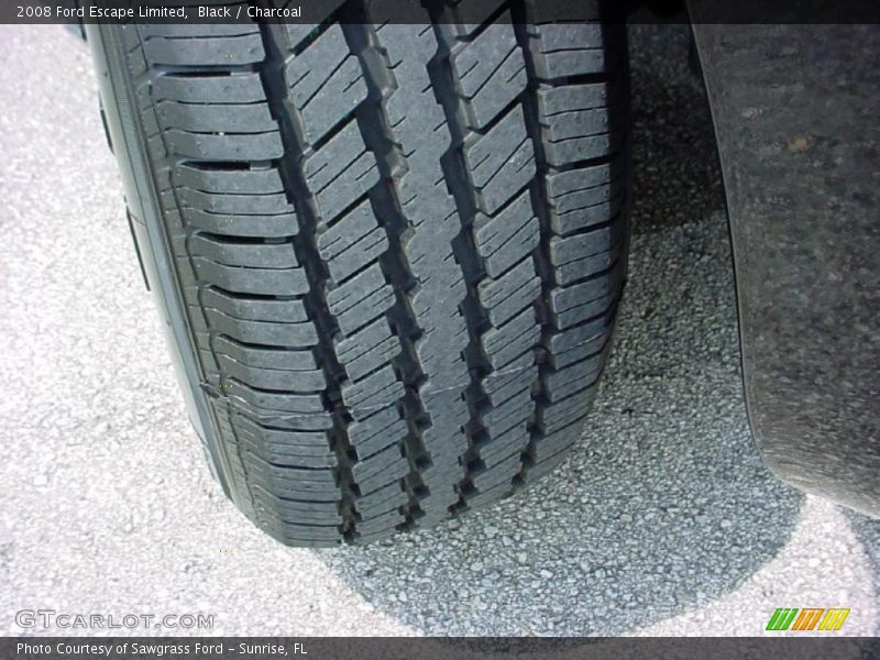 Black / Charcoal 2008 Ford Escape Limited