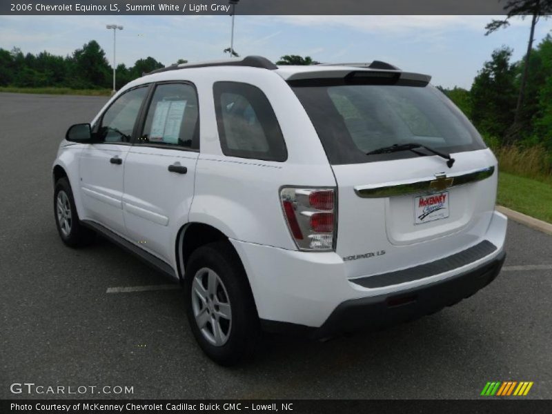 Summit White / Light Gray 2006 Chevrolet Equinox LS