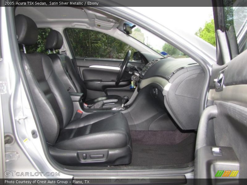 Satin Silver Metallic / Ebony 2005 Acura TSX Sedan
