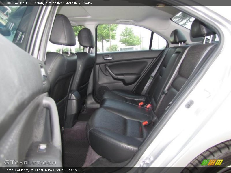 Satin Silver Metallic / Ebony 2005 Acura TSX Sedan