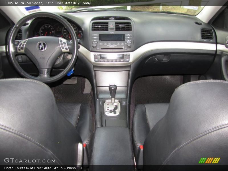 Satin Silver Metallic / Ebony 2005 Acura TSX Sedan