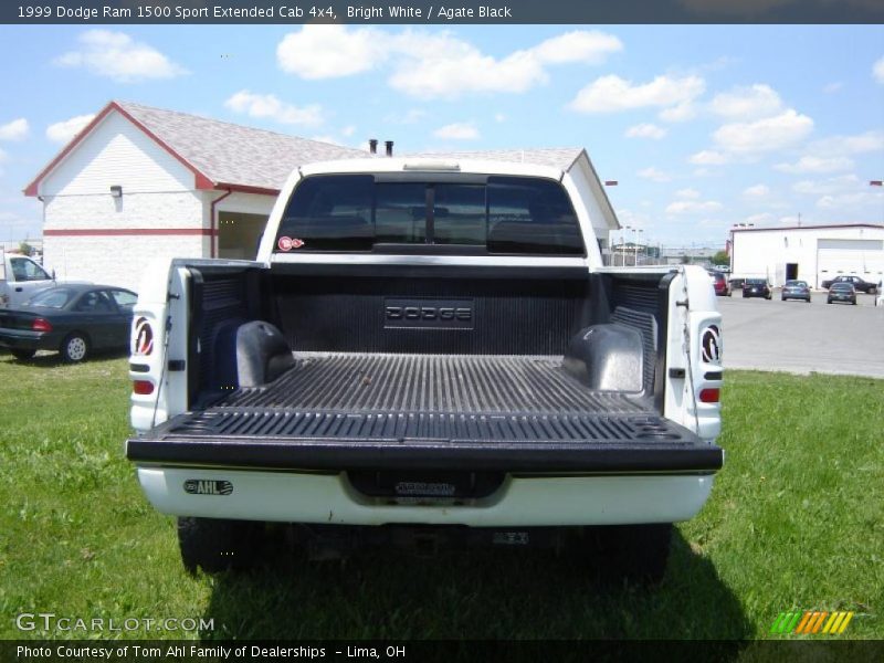 Bright White / Agate Black 1999 Dodge Ram 1500 Sport Extended Cab 4x4