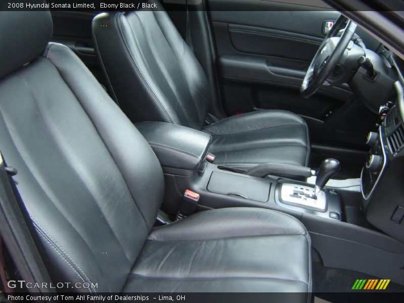 Ebony Black / Black 2008 Hyundai Sonata Limited