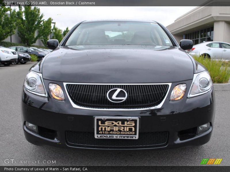 Obsidian Black / Cashmere 2007 Lexus GS 350 AWD