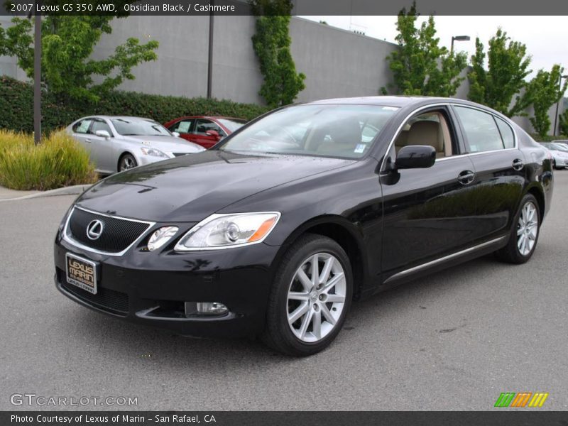 Obsidian Black / Cashmere 2007 Lexus GS 350 AWD
