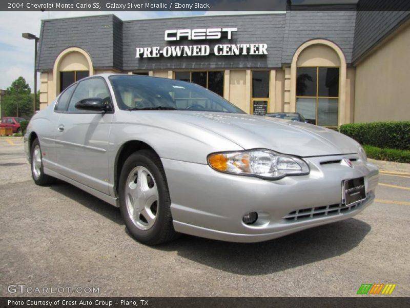 Galaxy Silver Metallic / Ebony Black 2004 Chevrolet Monte Carlo SS