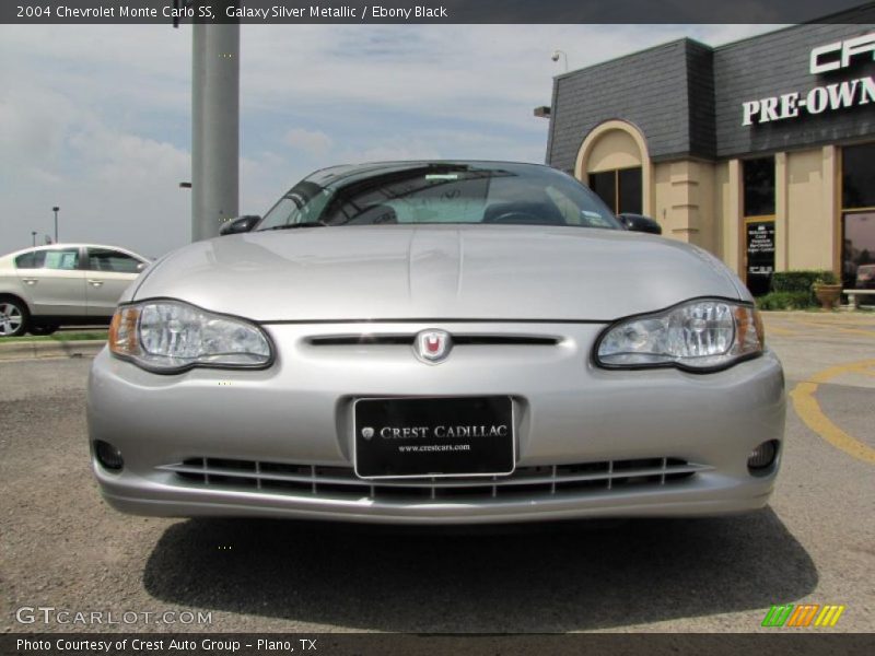 Galaxy Silver Metallic / Ebony Black 2004 Chevrolet Monte Carlo SS