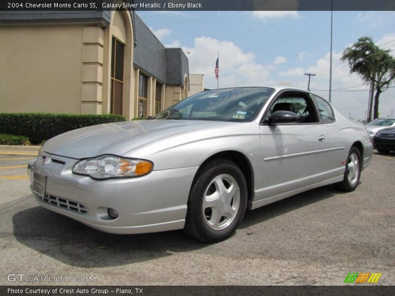 Galaxy Silver Metallic / Ebony Black 2004 Chevrolet Monte Carlo SS