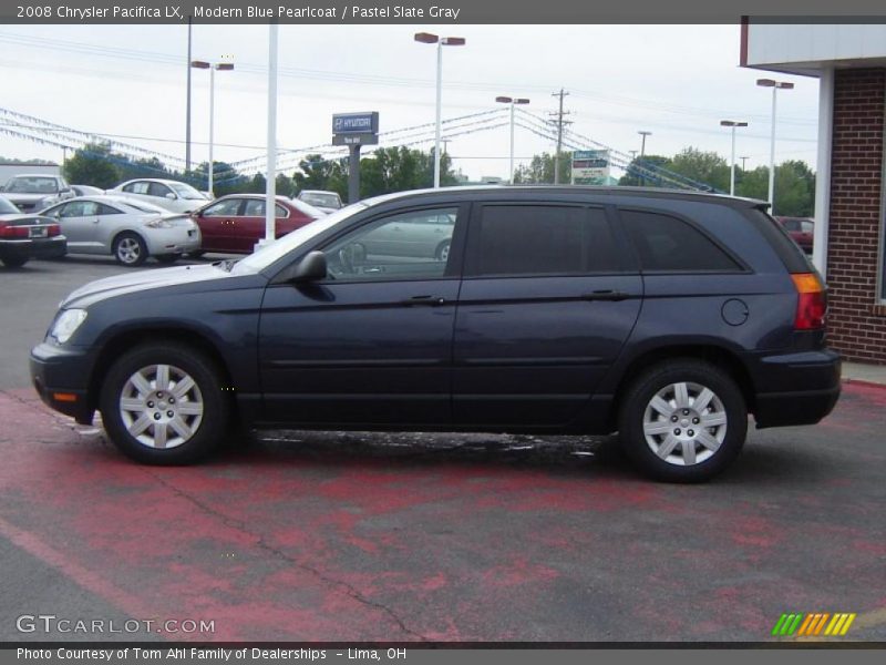 Modern Blue Pearlcoat / Pastel Slate Gray 2008 Chrysler Pacifica LX