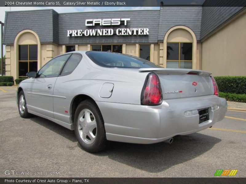 Galaxy Silver Metallic / Ebony Black 2004 Chevrolet Monte Carlo SS