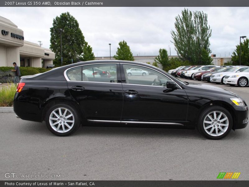 Obsidian Black / Cashmere 2007 Lexus GS 350 AWD