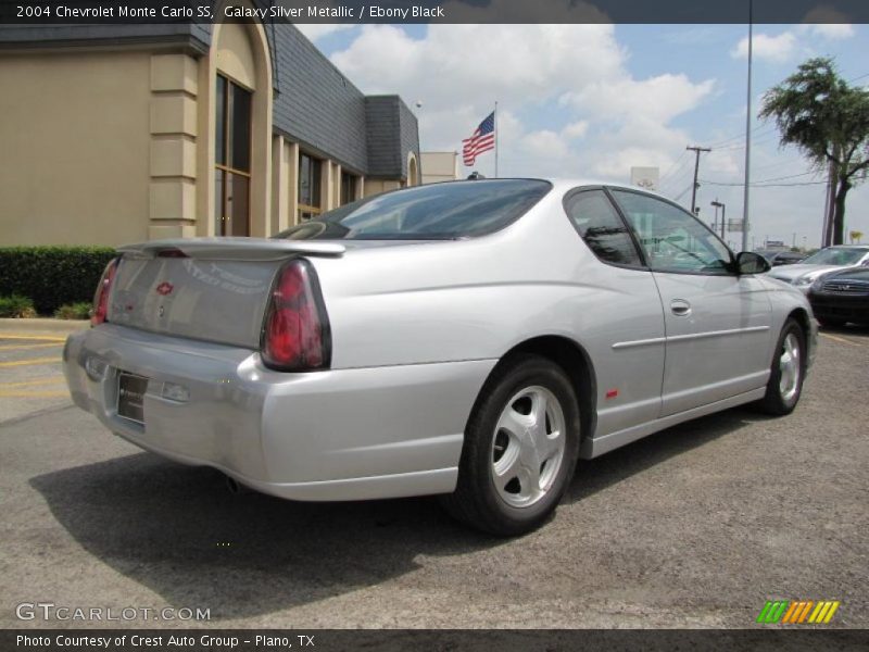 Galaxy Silver Metallic / Ebony Black 2004 Chevrolet Monte Carlo SS