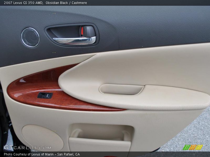 Obsidian Black / Cashmere 2007 Lexus GS 350 AWD