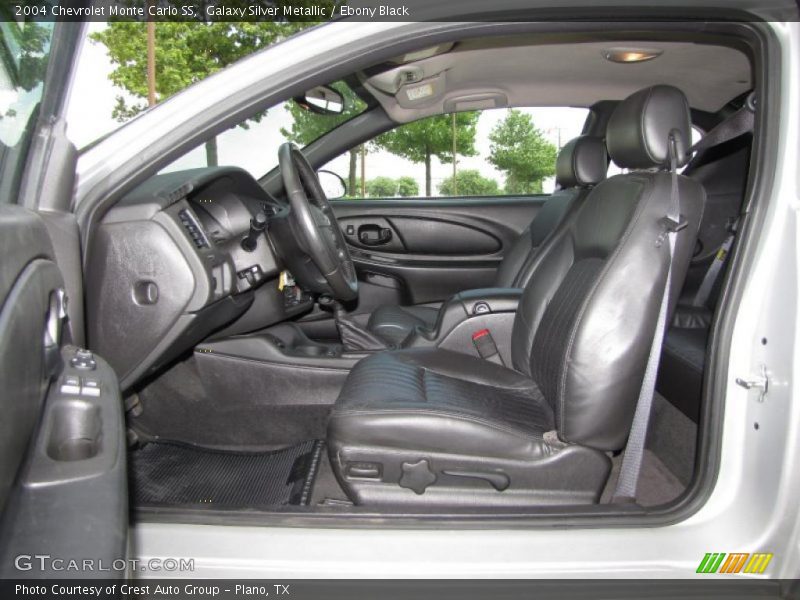 Galaxy Silver Metallic / Ebony Black 2004 Chevrolet Monte Carlo SS