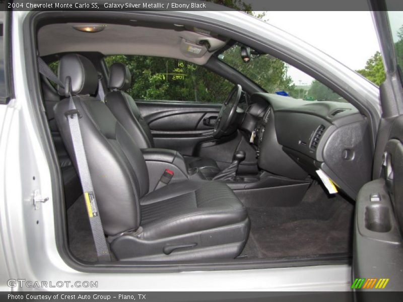 Galaxy Silver Metallic / Ebony Black 2004 Chevrolet Monte Carlo SS