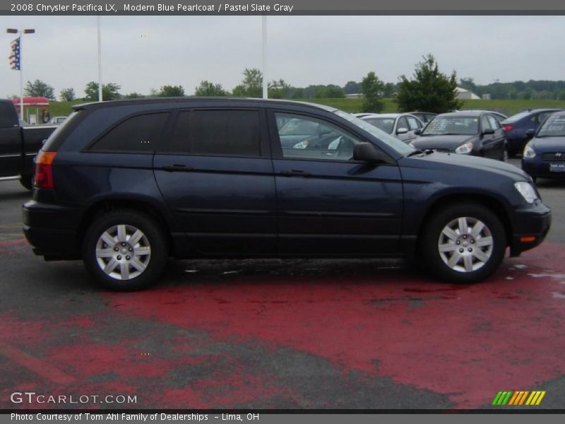 Modern Blue Pearlcoat / Pastel Slate Gray 2008 Chrysler Pacifica LX