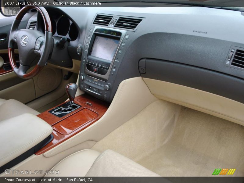 Obsidian Black / Cashmere 2007 Lexus GS 350 AWD