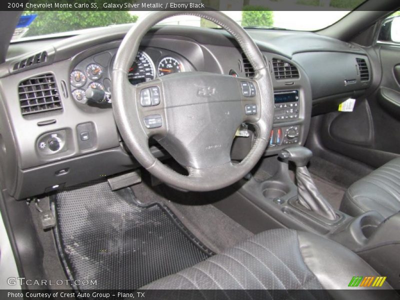 Galaxy Silver Metallic / Ebony Black 2004 Chevrolet Monte Carlo SS