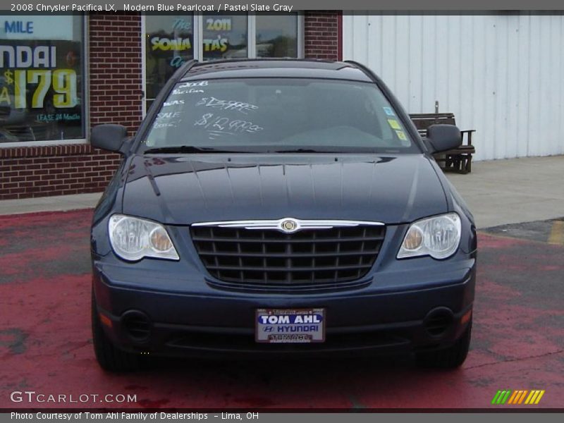 Modern Blue Pearlcoat / Pastel Slate Gray 2008 Chrysler Pacifica LX