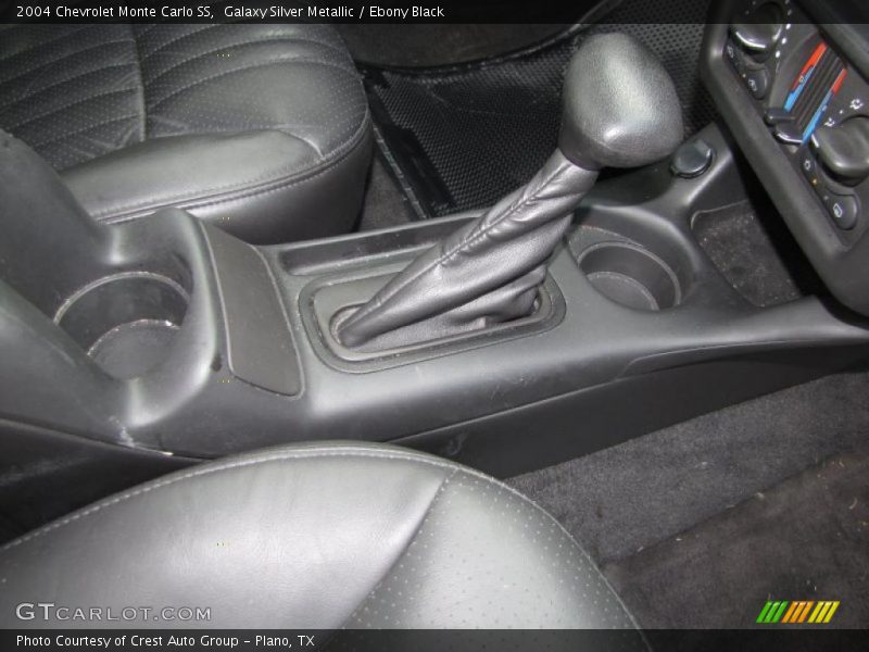Galaxy Silver Metallic / Ebony Black 2004 Chevrolet Monte Carlo SS