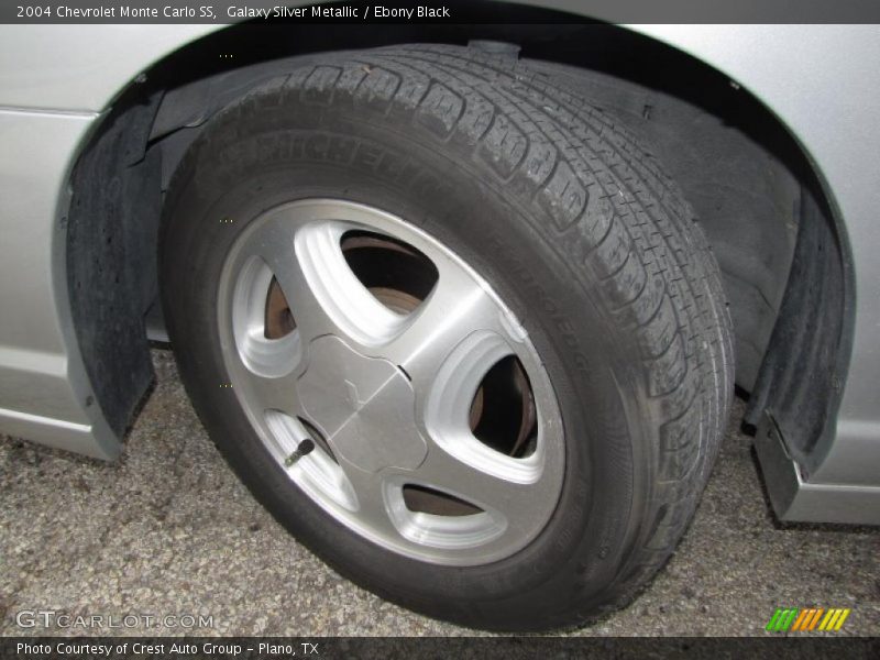 Galaxy Silver Metallic / Ebony Black 2004 Chevrolet Monte Carlo SS