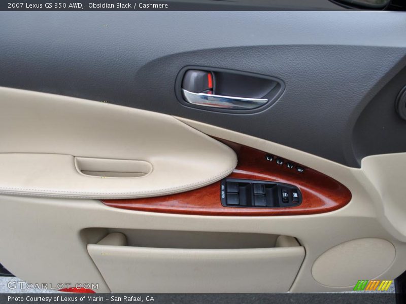 Obsidian Black / Cashmere 2007 Lexus GS 350 AWD