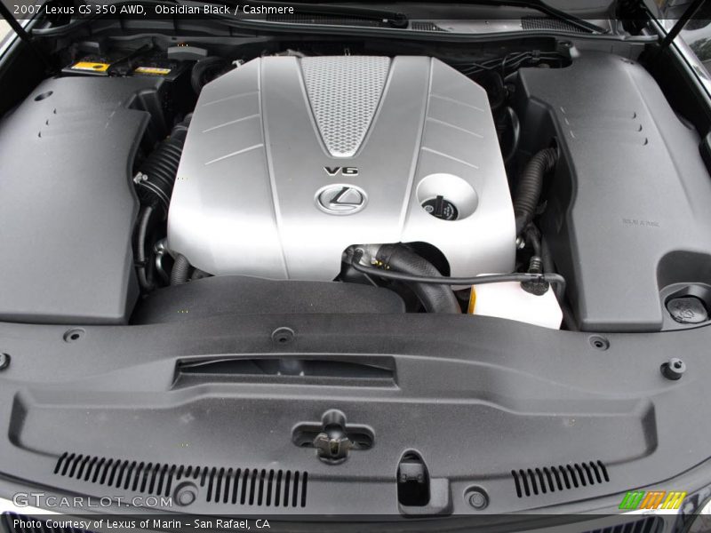 Obsidian Black / Cashmere 2007 Lexus GS 350 AWD