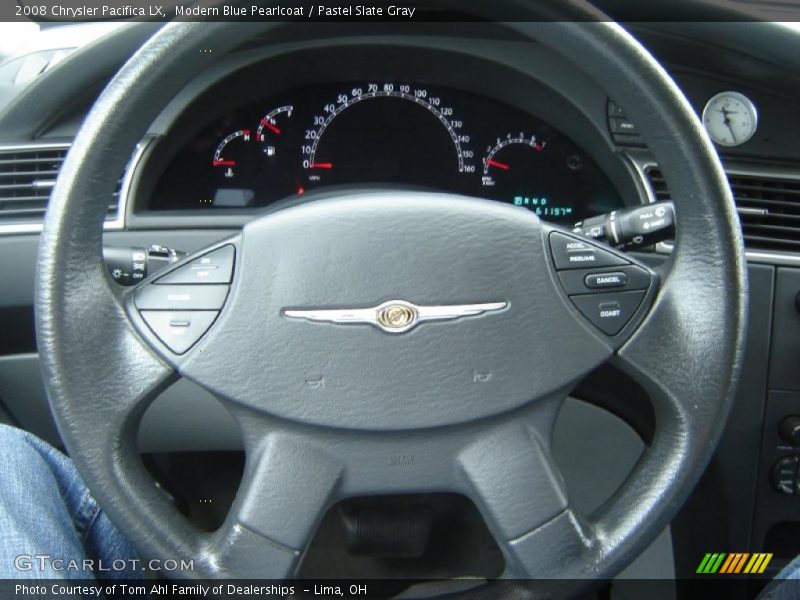 Modern Blue Pearlcoat / Pastel Slate Gray 2008 Chrysler Pacifica LX
