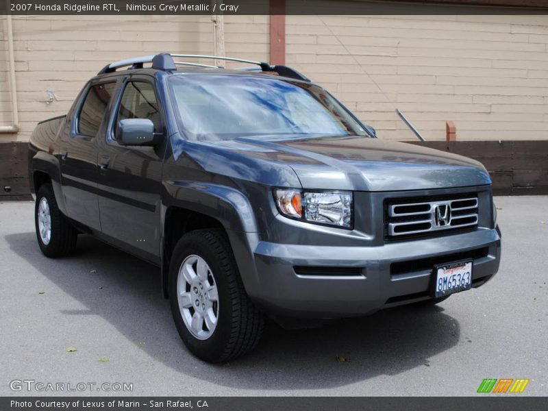 Nimbus Grey Metallic / Gray 2007 Honda Ridgeline RTL