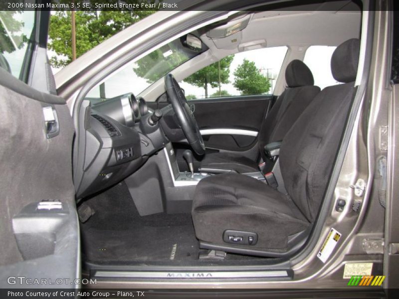 Spirited Bronze Pearl / Black 2006 Nissan Maxima 3.5 SE
