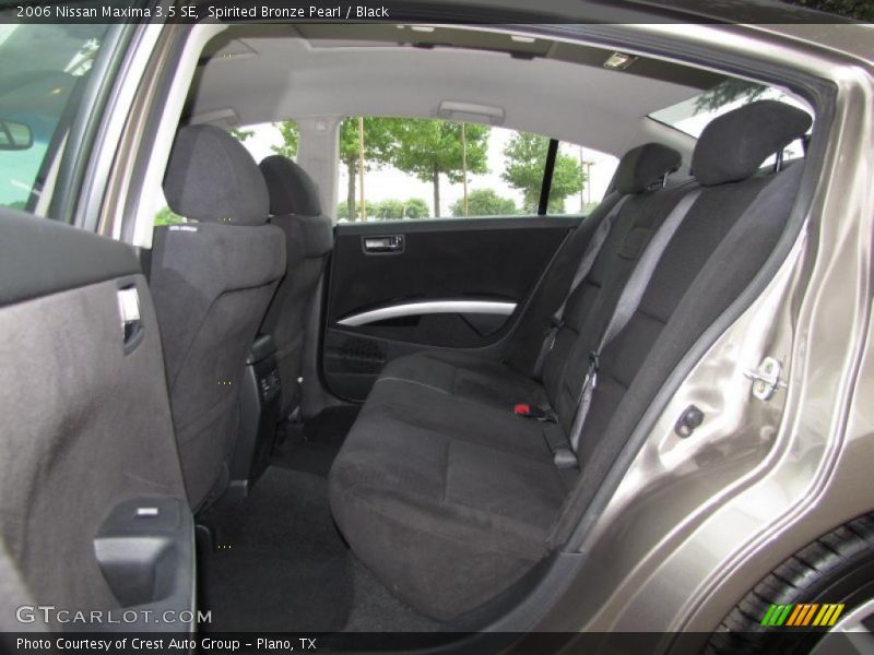 Spirited Bronze Pearl / Black 2006 Nissan Maxima 3.5 SE