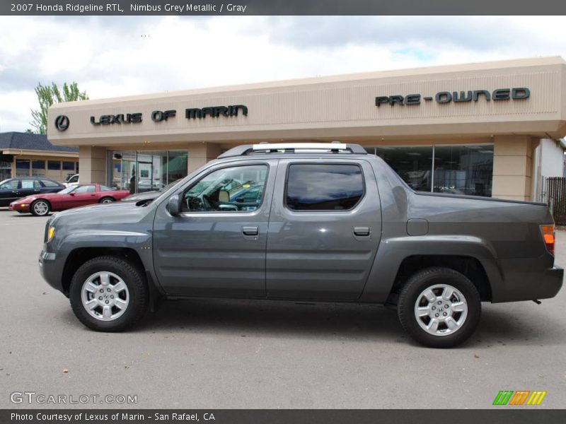 Nimbus Grey Metallic / Gray 2007 Honda Ridgeline RTL