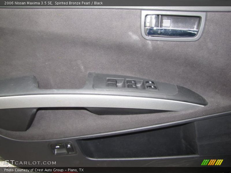 Spirited Bronze Pearl / Black 2006 Nissan Maxima 3.5 SE