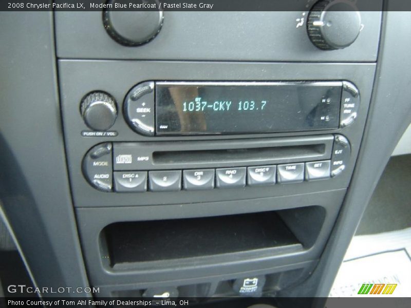 Modern Blue Pearlcoat / Pastel Slate Gray 2008 Chrysler Pacifica LX