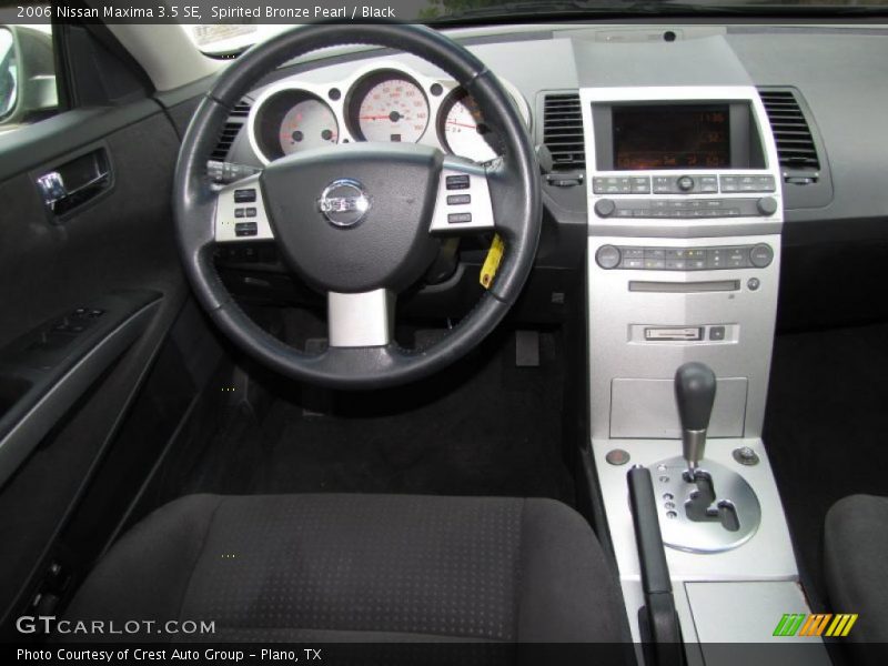 Spirited Bronze Pearl / Black 2006 Nissan Maxima 3.5 SE