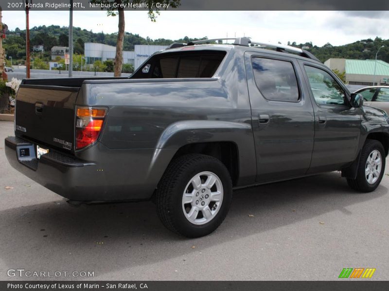 Nimbus Grey Metallic / Gray 2007 Honda Ridgeline RTL