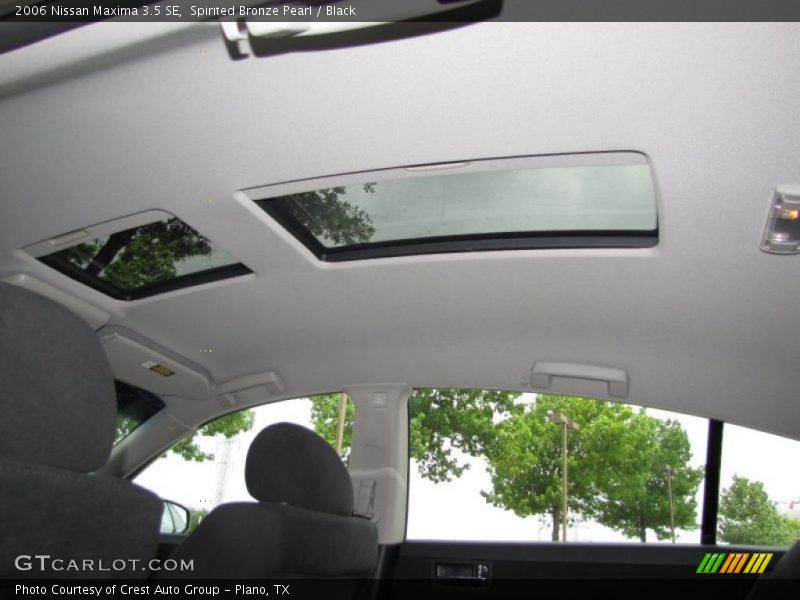 Spirited Bronze Pearl / Black 2006 Nissan Maxima 3.5 SE