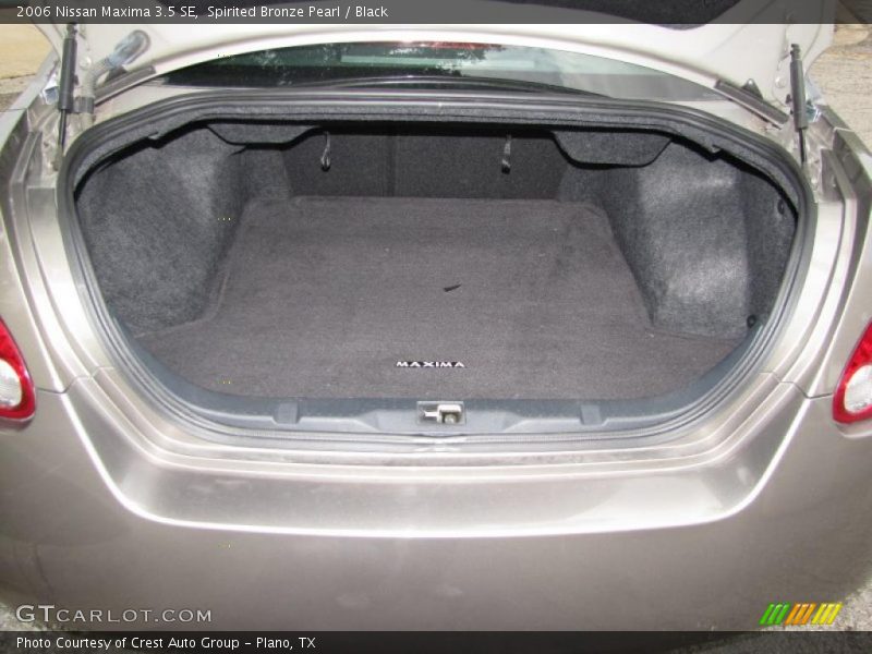 Spirited Bronze Pearl / Black 2006 Nissan Maxima 3.5 SE