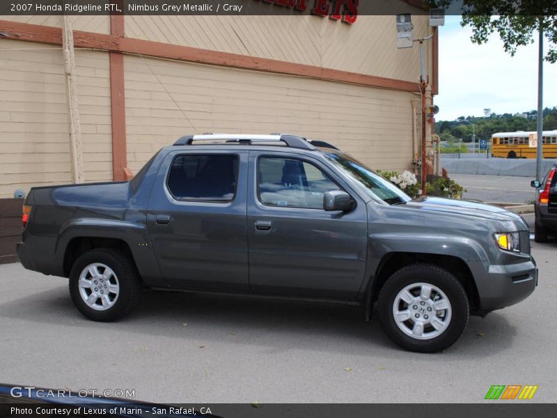 Nimbus Grey Metallic / Gray 2007 Honda Ridgeline RTL