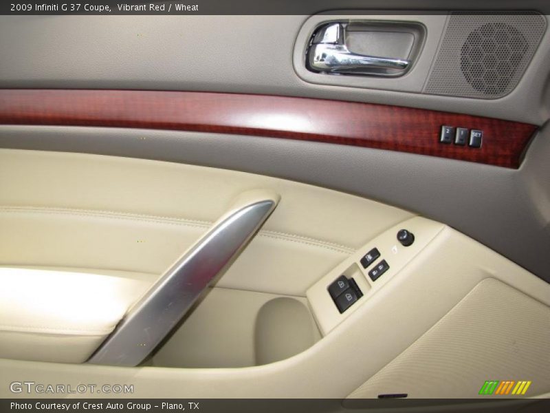 Vibrant Red / Wheat 2009 Infiniti G 37 Coupe