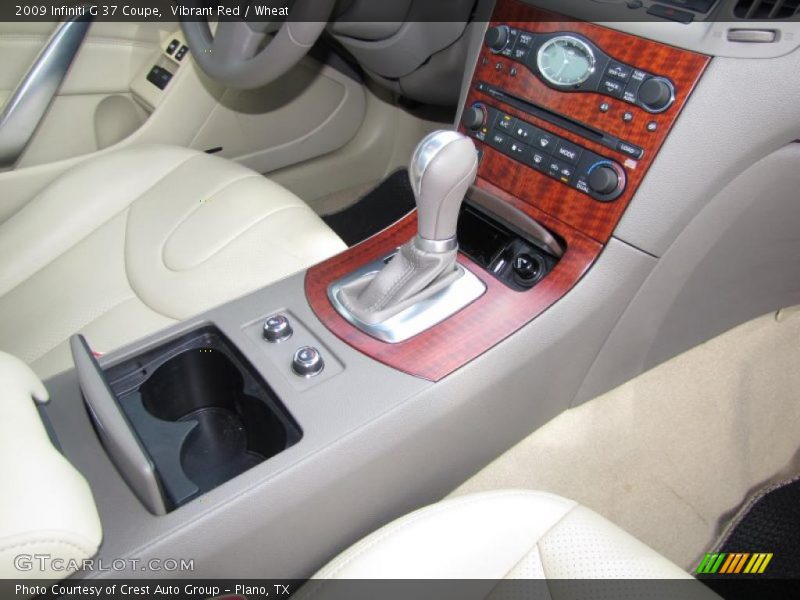 Vibrant Red / Wheat 2009 Infiniti G 37 Coupe