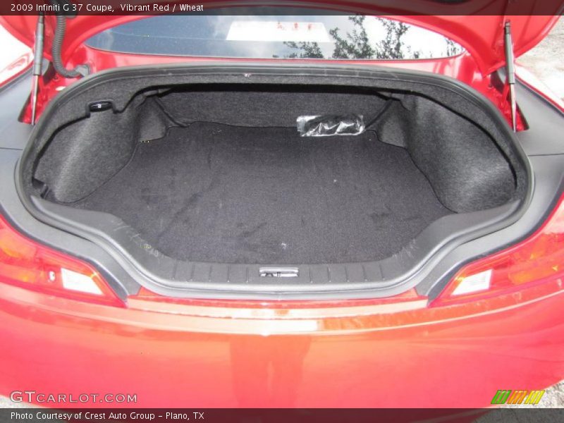 Vibrant Red / Wheat 2009 Infiniti G 37 Coupe