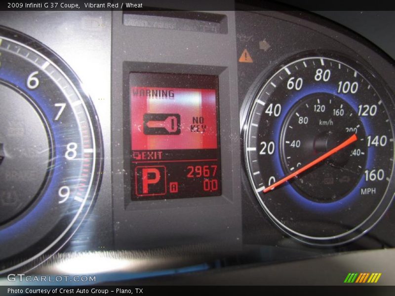 Vibrant Red / Wheat 2009 Infiniti G 37 Coupe