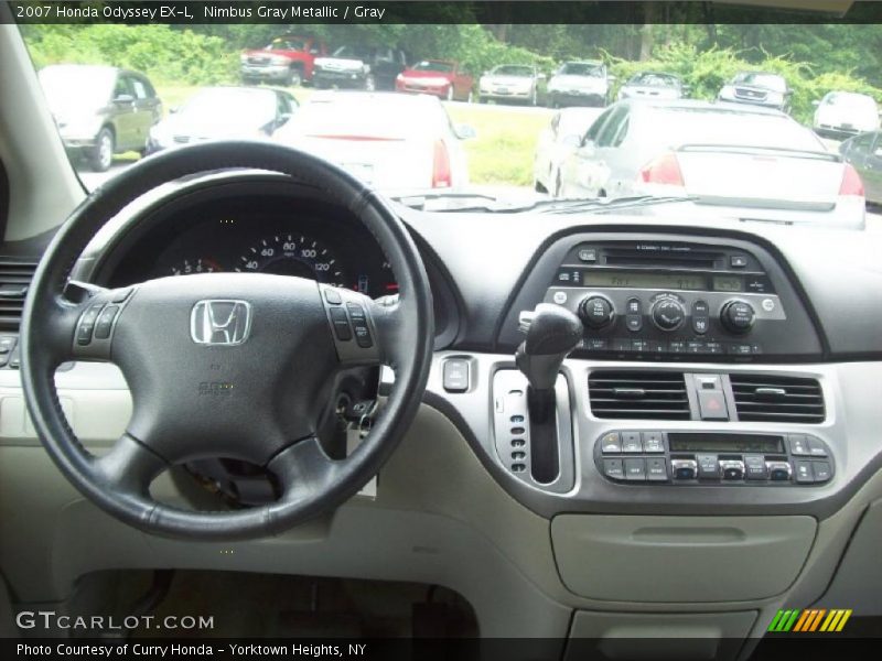 Nimbus Gray Metallic / Gray 2007 Honda Odyssey EX-L