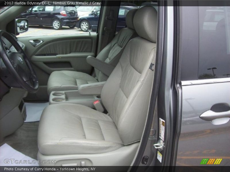 Nimbus Gray Metallic / Gray 2007 Honda Odyssey EX-L