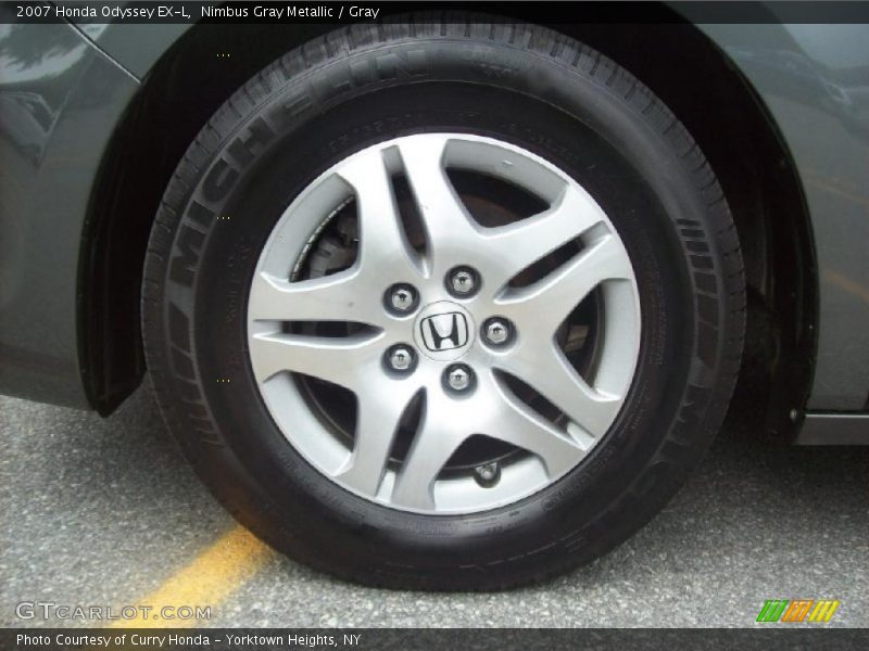 Nimbus Gray Metallic / Gray 2007 Honda Odyssey EX-L