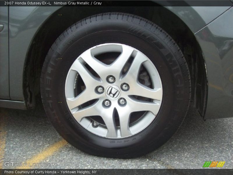 Nimbus Gray Metallic / Gray 2007 Honda Odyssey EX-L