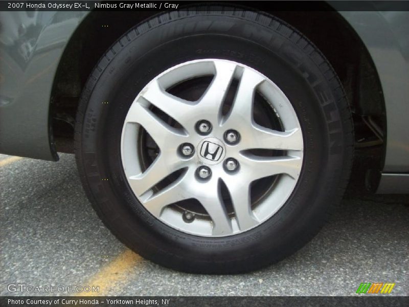 Nimbus Gray Metallic / Gray 2007 Honda Odyssey EX-L