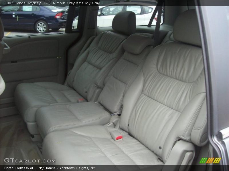 Nimbus Gray Metallic / Gray 2007 Honda Odyssey EX-L